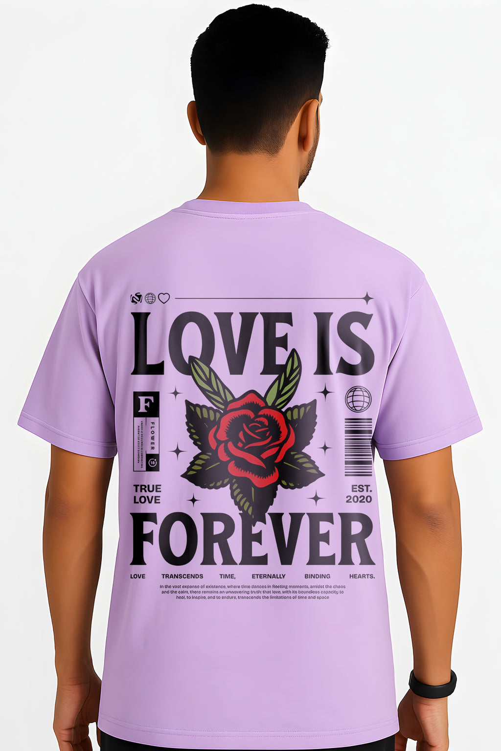 Love Is Forever Oversized T-Shirt