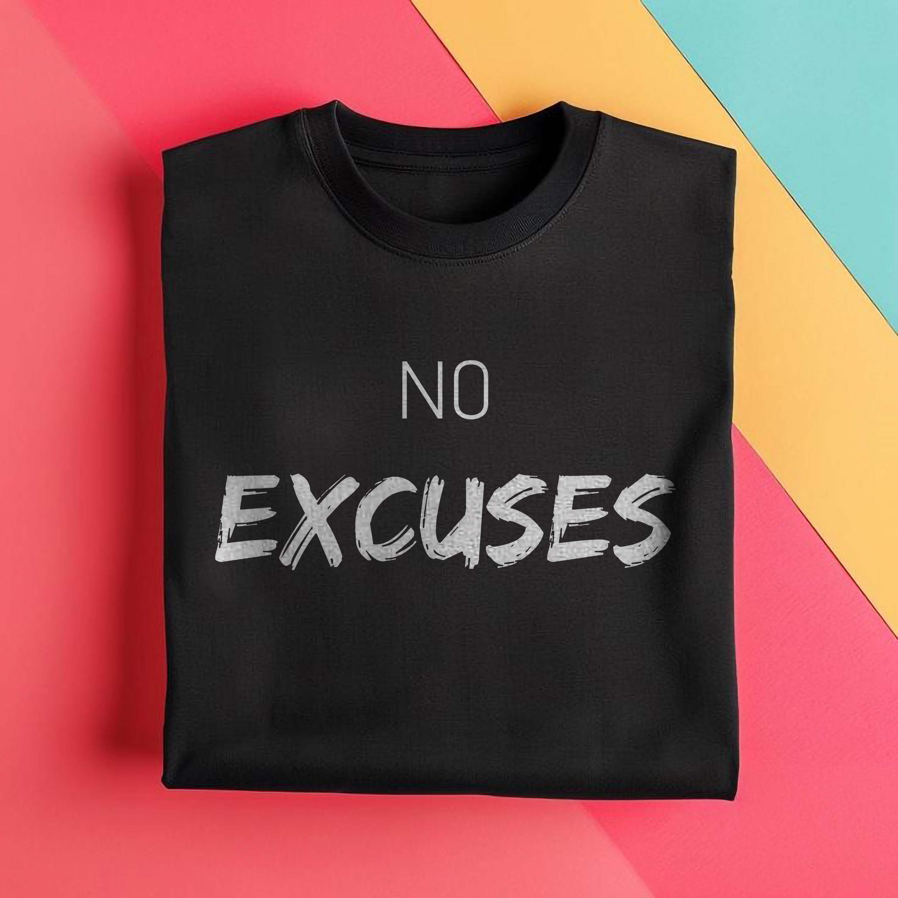 No Excuses oversized T-shirt