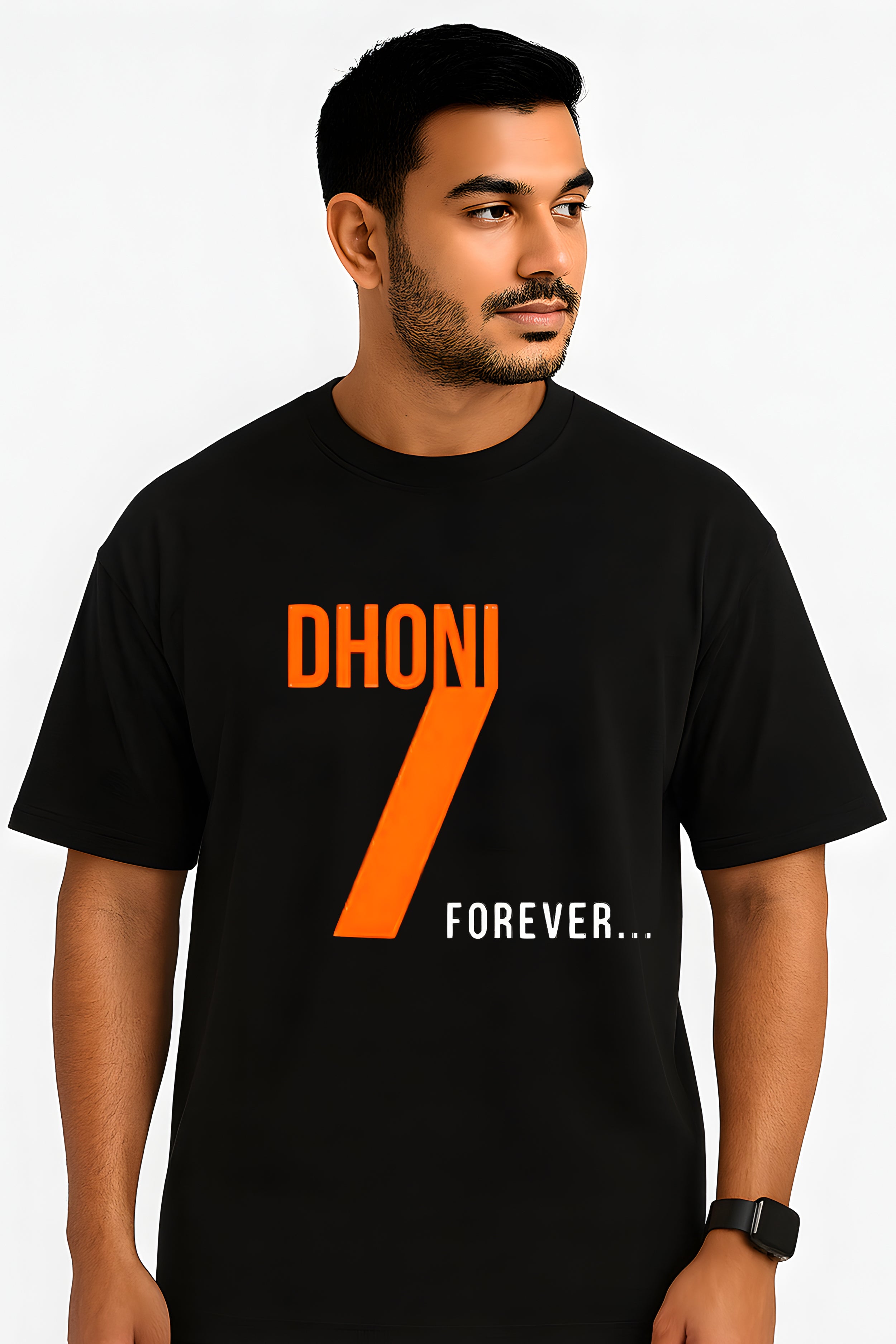 Dhoni Legacy 7 Forever Oversized T-shirts