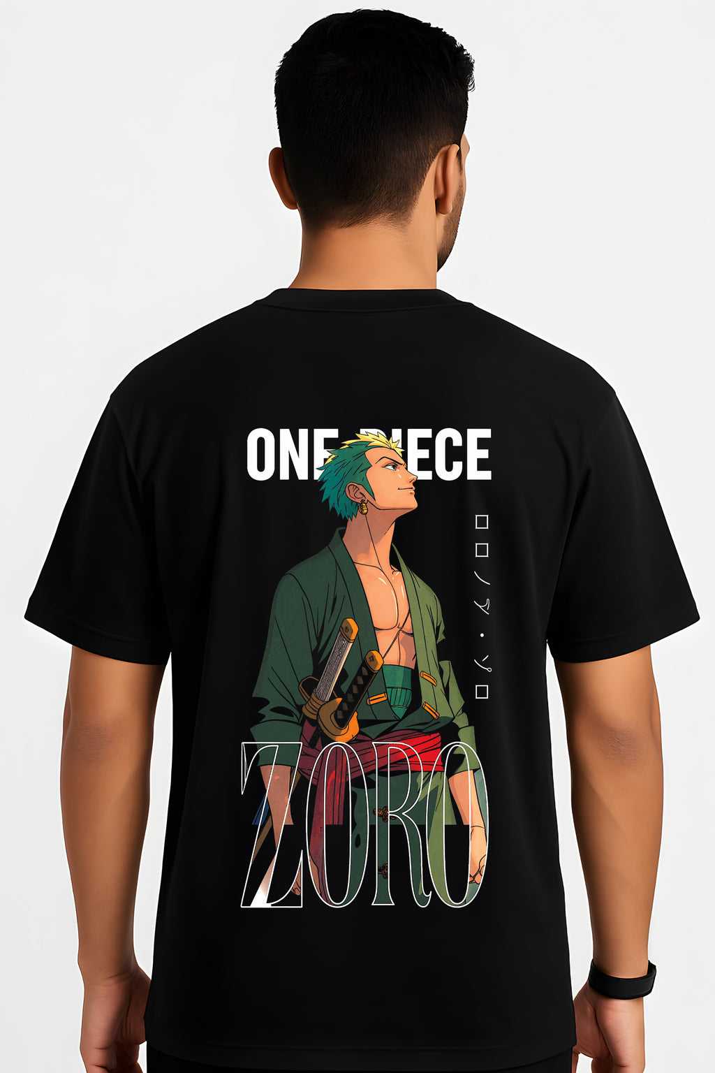 Zoro Anime Core Oversized Tee