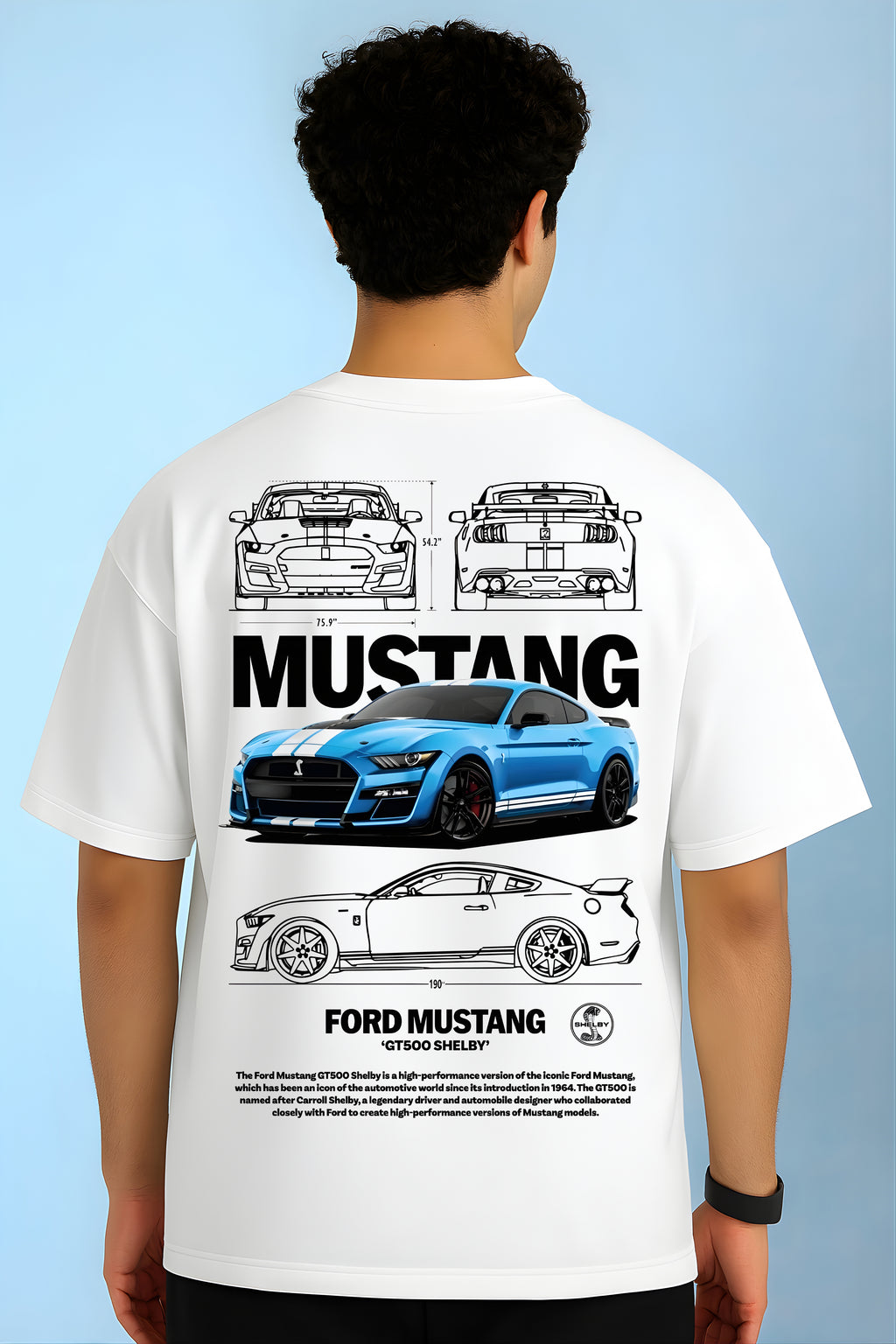 Mustang GT500 Power Edition Oversized T-Shirt