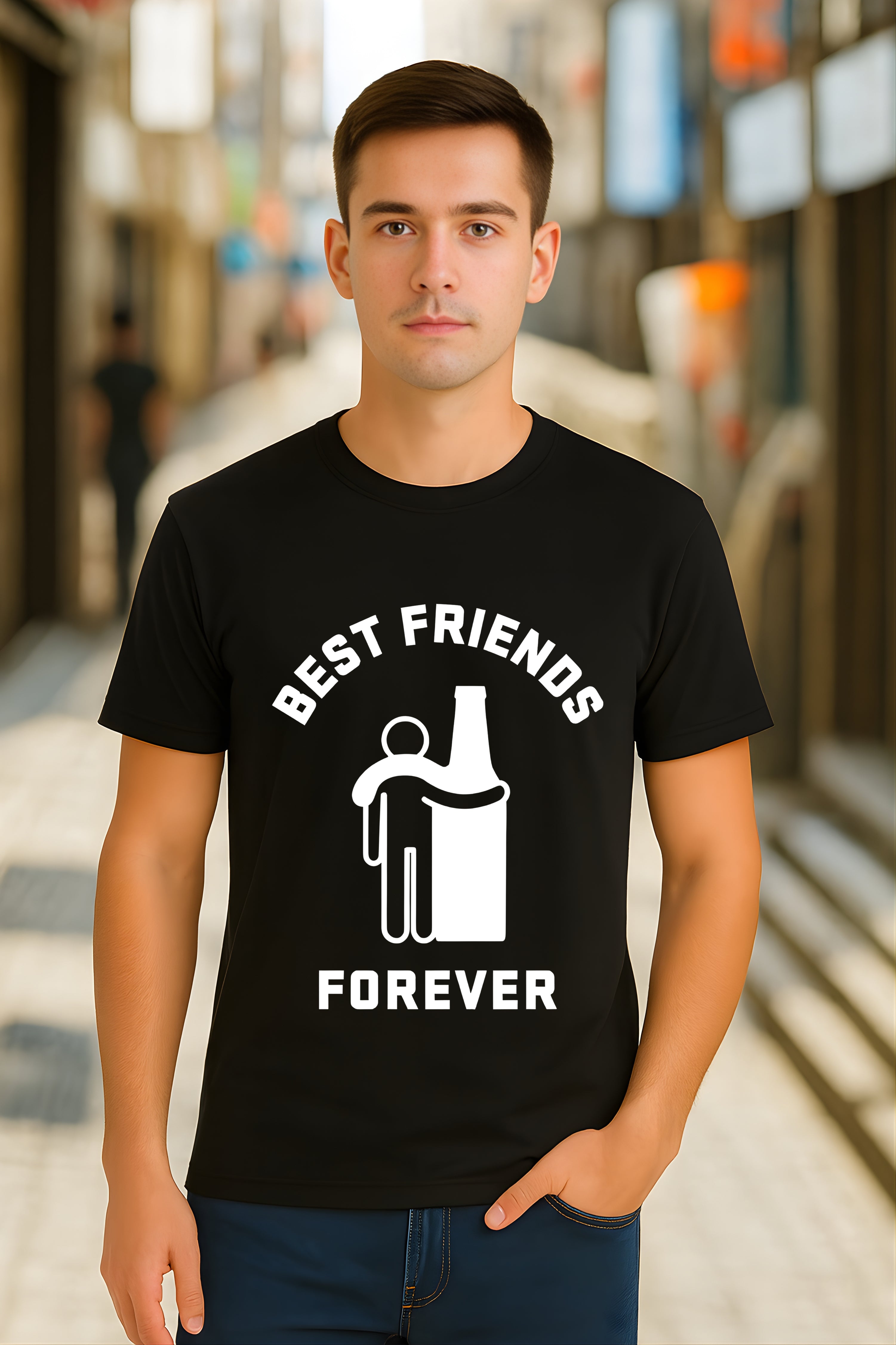 Bottle Buddy FriendshiP T-Shirt