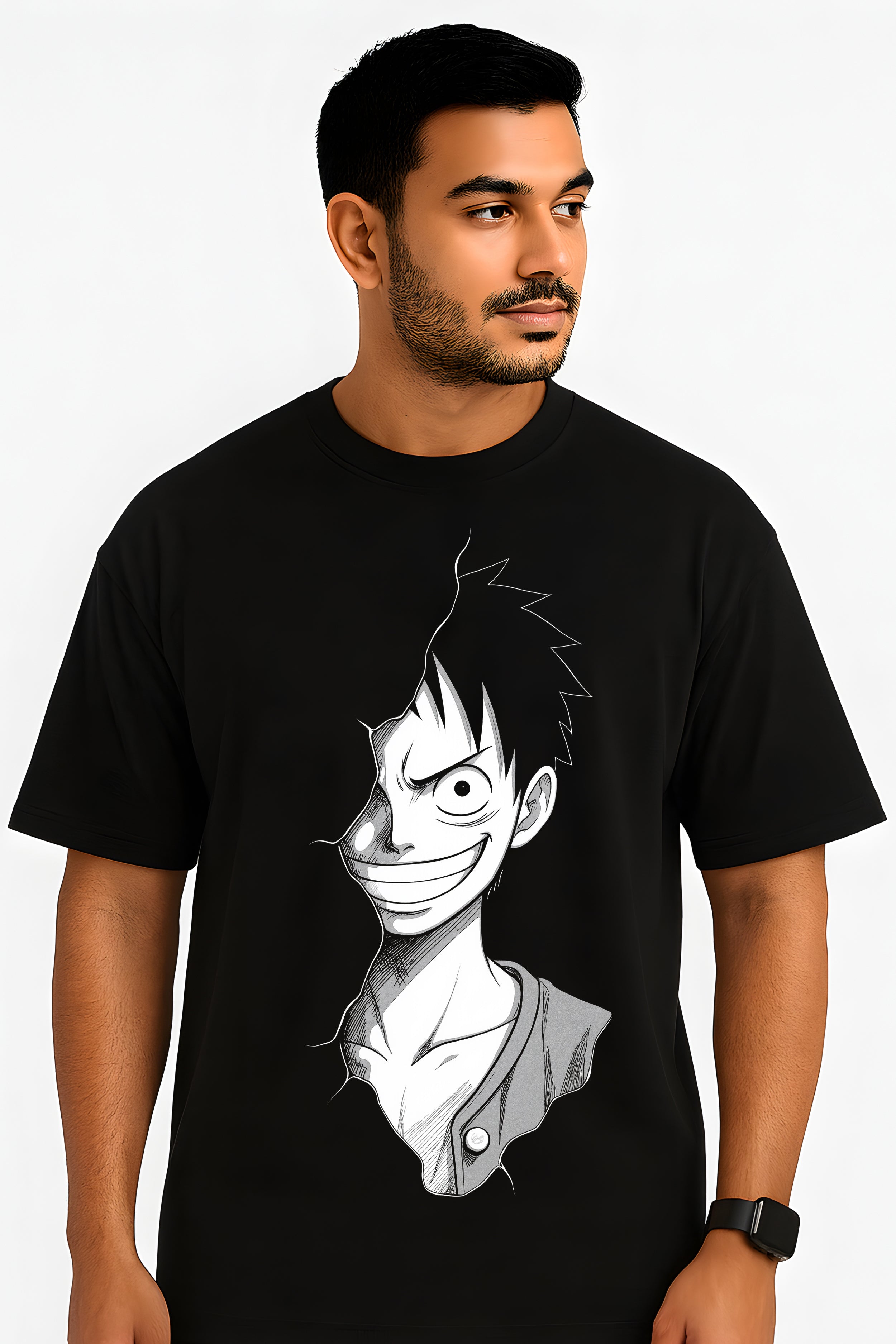 Half Shadow King Oversized T-shirt