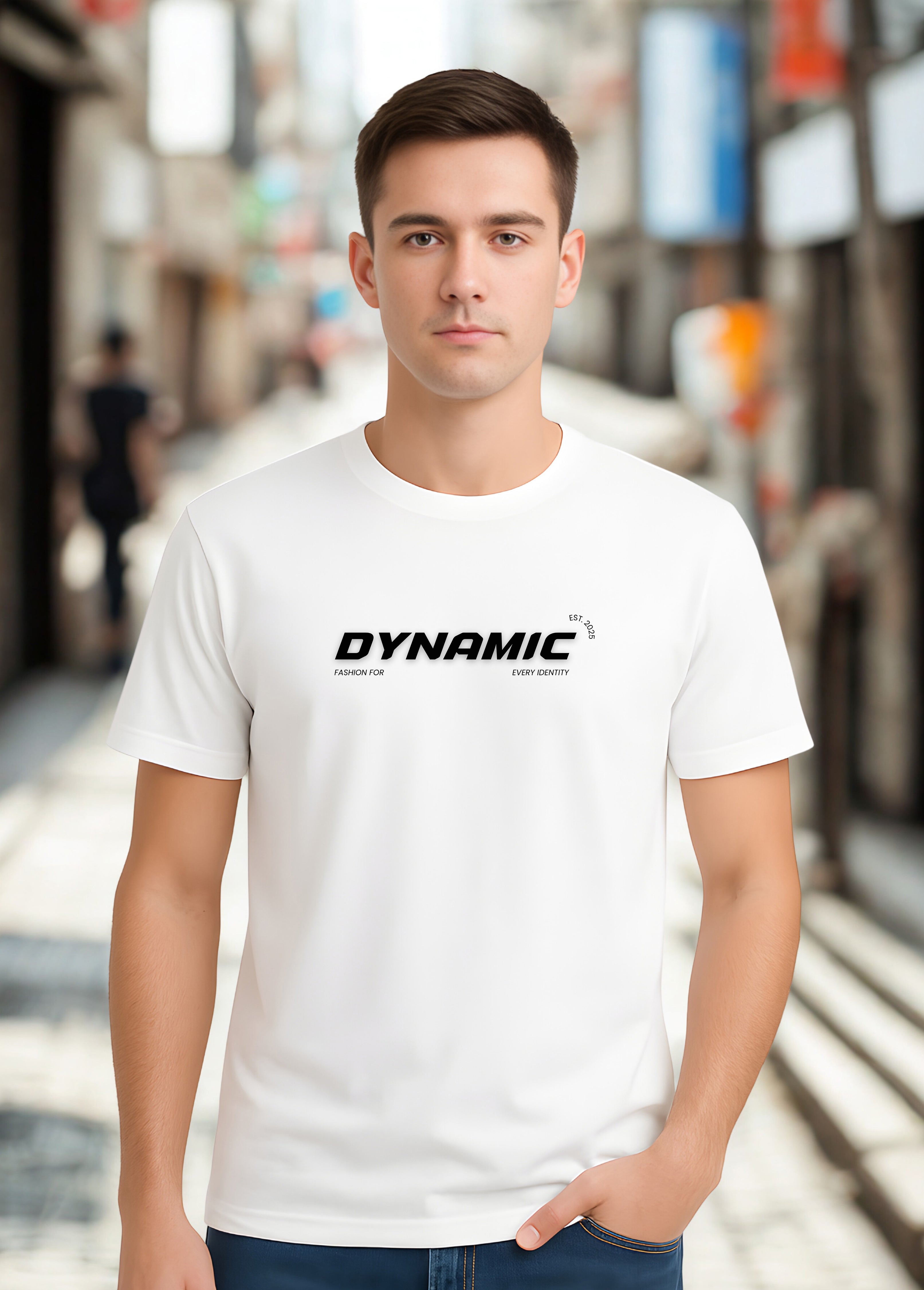 Dynamic Signature Print T-Shirt