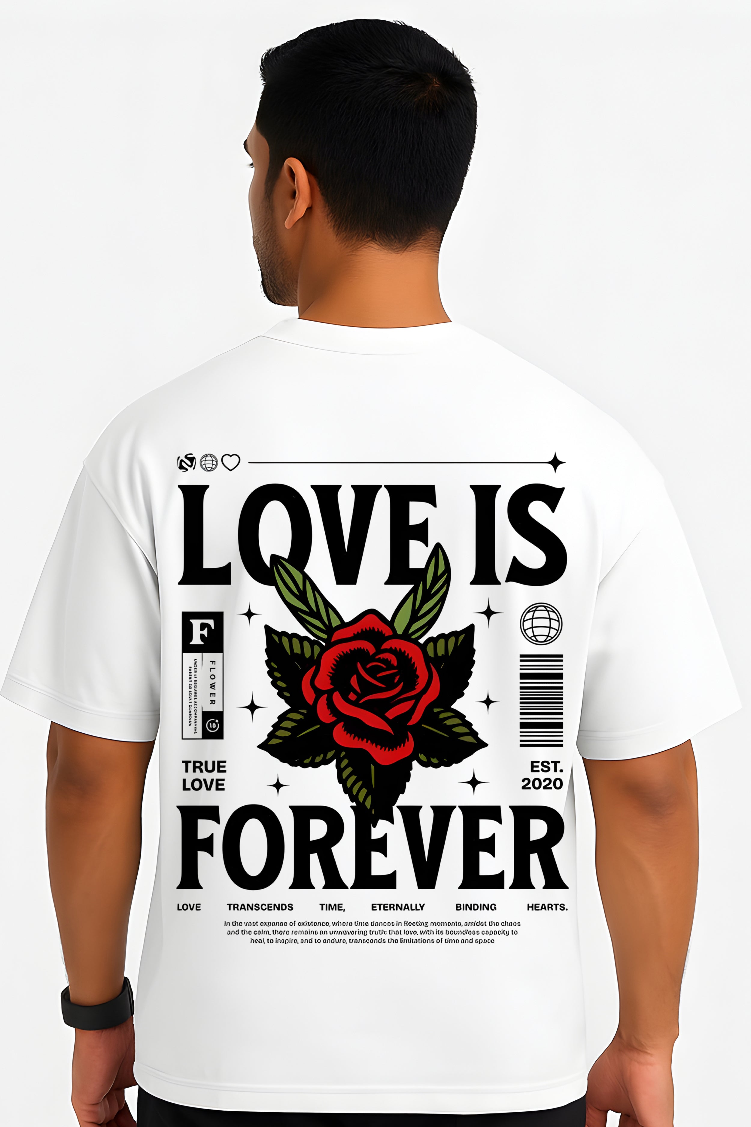 Love Is Forever Oversized T-Shirt